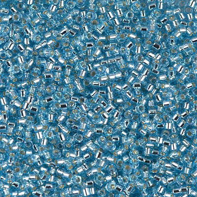 DB044 Silver Lined Aqua (7.2 grams)