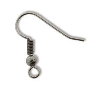 Stainless Steel Earwires 4 pairs