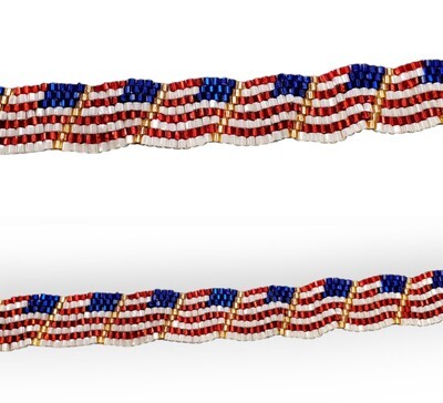 Wavy Flag Kit - Silver