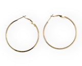 GLD PLTD 40mm Earring Hoops EHP40GP