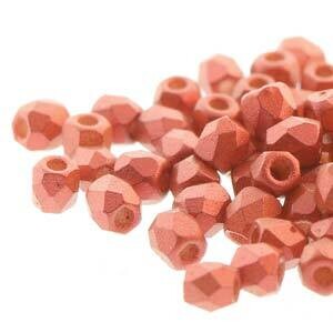 FPR0203000: Chalk White 2mm Fire Polish (100 Pieces)
