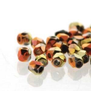 FPR0223980-98542: Jet California Gold Rush 2mm Fire Polish (100 Pieces)