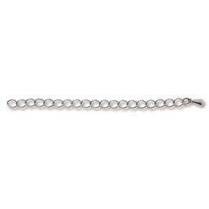 Chain Extender 3in Silver Plated