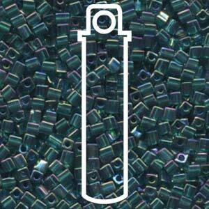 SB3-2405R:  TRANSPARENT TEAL AB MIYUKI 3MM CUBE (20 grams)