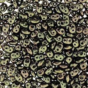 DU0523980-14495: SUPERDUO 2.5X5MM JET RED LUSTER