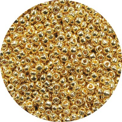 8-465 24kt Gold Plated Toho