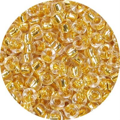 6-465A  24kt Gold Lined Toho