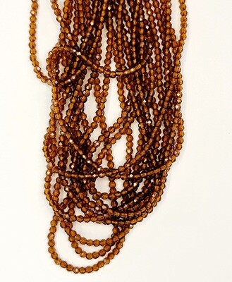 2mm CZ Dk Topaz 2mm CZ Dk Topaz