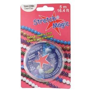 1mm Stretch Magic Cord - Clear 