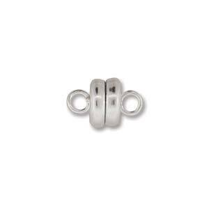 6mm Magnet Clasp - Silver Plated 