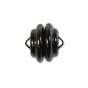 Mag-Lok Magnet Clasp: 11x11mm Black  Mag-Lok Magnet Clasp: 11x11mm Black