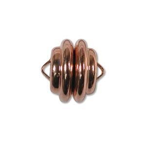 Mag-Lok Magnet Clasp: 11x11mm Copper Plated 