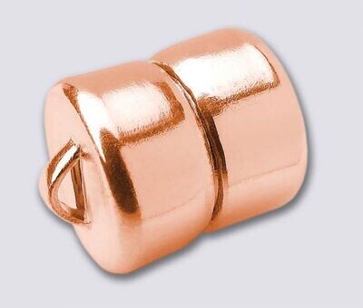 (Discontinued) 7.5x12.5mm MAG-LOK Magnet Clasp: Copper Plated
