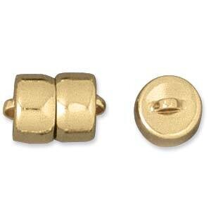 Mag-Lok Magnet Clasp: 7.5mm Gold Plated 