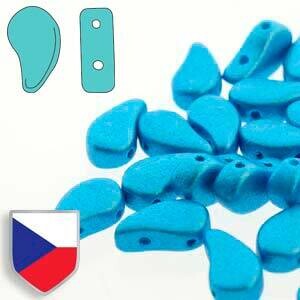 PAISLEY DUO 8X5MM PEARL SHINE AZURO