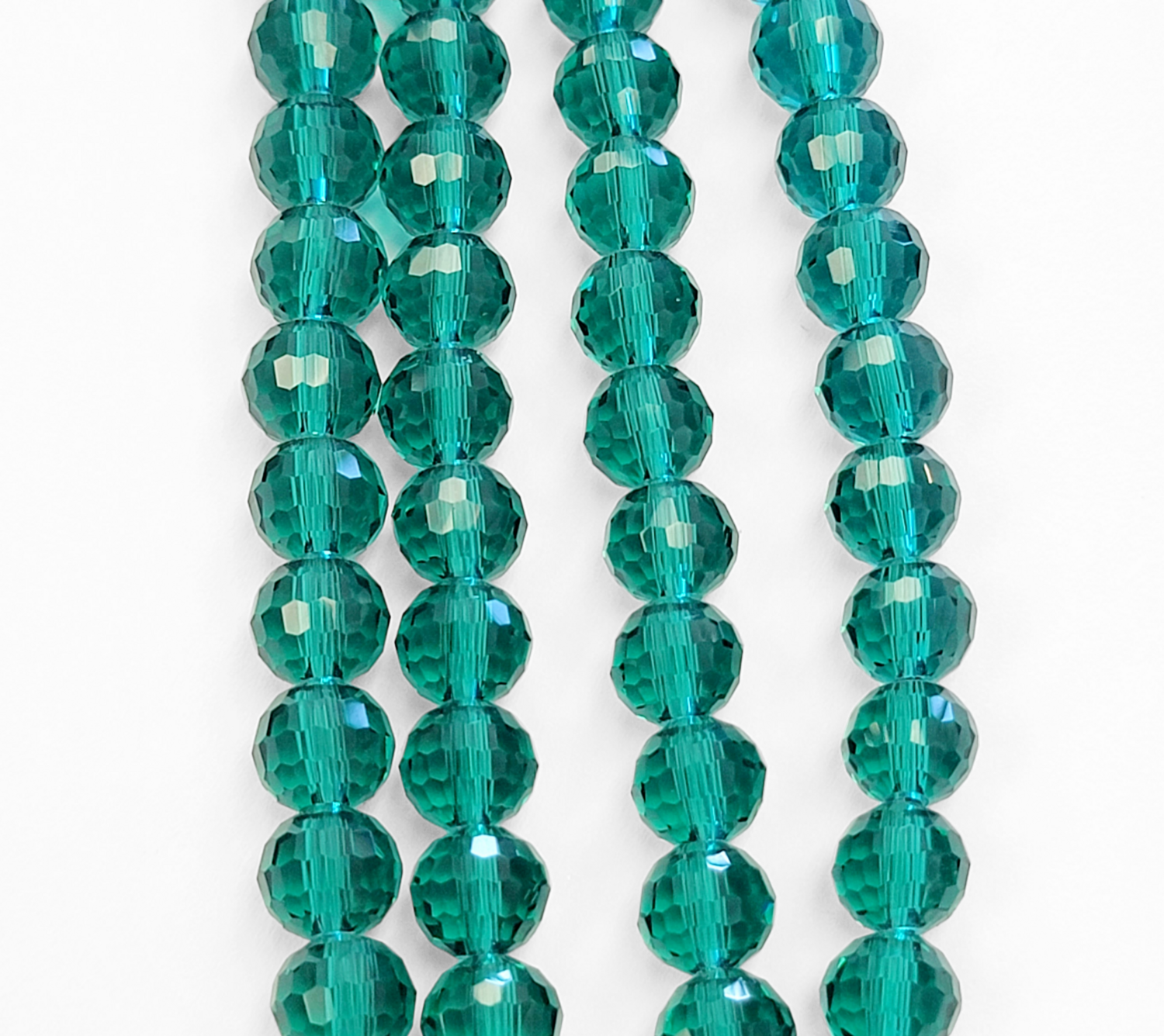 8mm Round Green Zircon tp