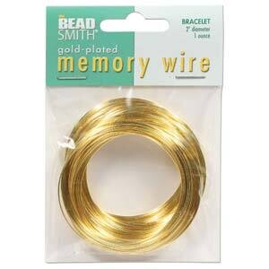 Memory Wire (Bracelet): 2" Diameter - 1 Ounce - Silver Plated Stainless Steel - CBWS2070