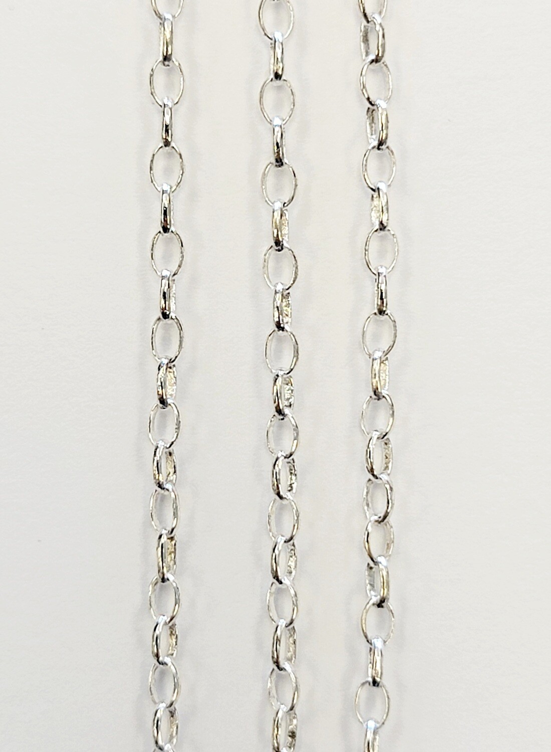 Rolo Chain - Silver Plated Rolo Chain - Silver Plated
