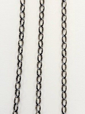 Rolo Chain - Gunmetal Plated