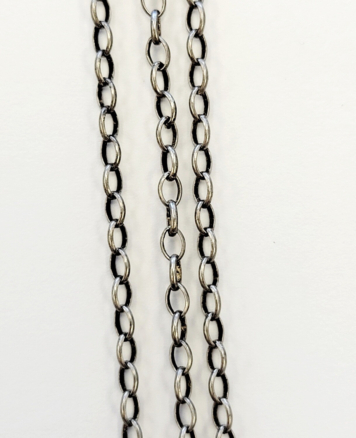 Rolo Chain - Antique Silver Rolo Chain - Antique Silver