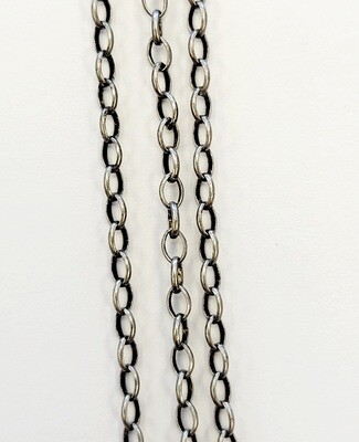 Rolo Chain - Antique Silver