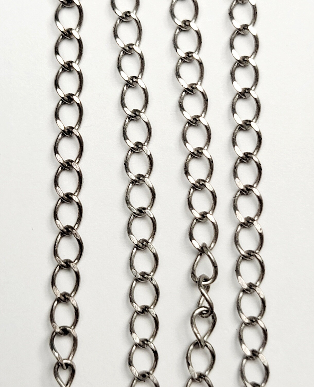 Curb Chain - Antique Silver Curb Chain - Antique Silver