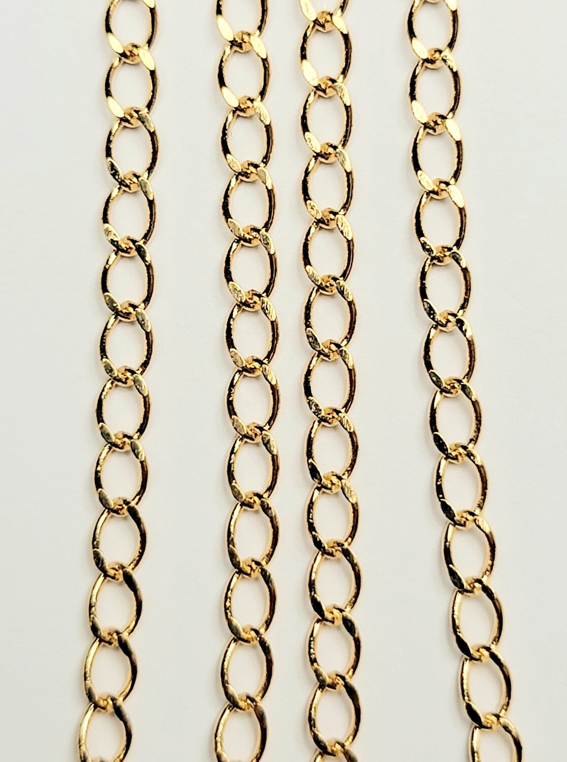 Curb Chain - Gold Plated Curb Chain - Gold Plated