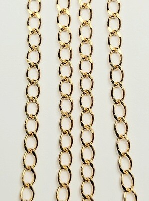 Curb Chain - Gold Plated