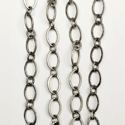 Cable Chain Smooth - Antique Silver