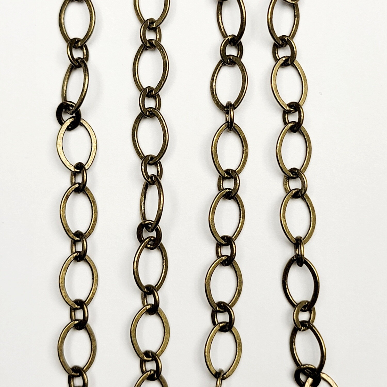 Cable Chain Smooth - Antique Brass Cable Chain Smooth - Antique Brass