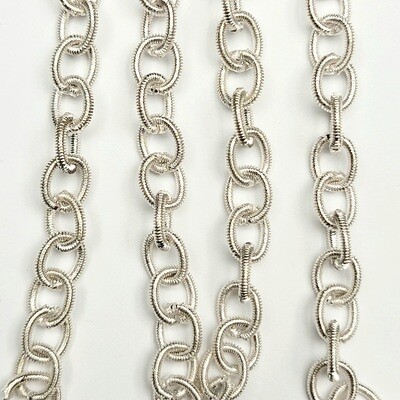 Cable Chain Guitar String - Silver Plated