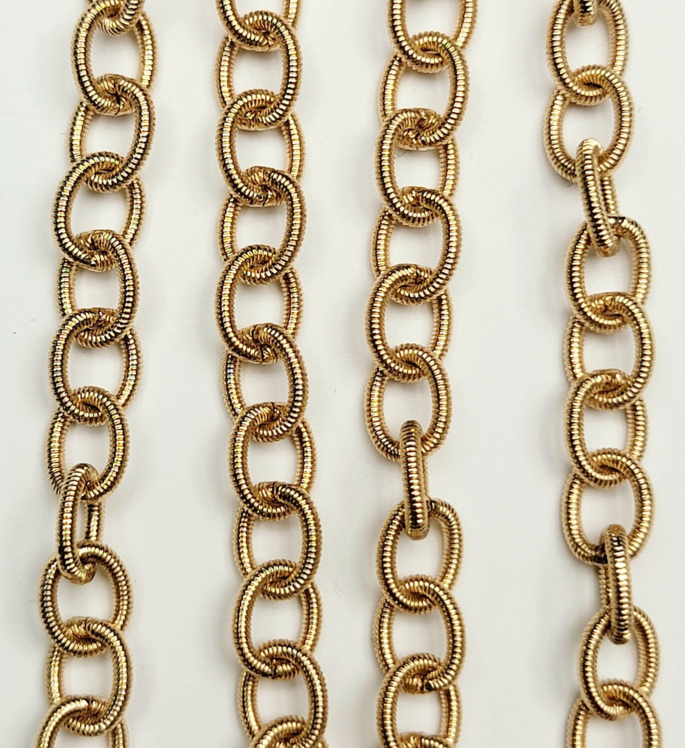Cable Chain Guitar String - Gold Plated Cable Chain Guitar String - Gold Plated