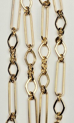 Paperclip Specialty Chain - Gold Plated