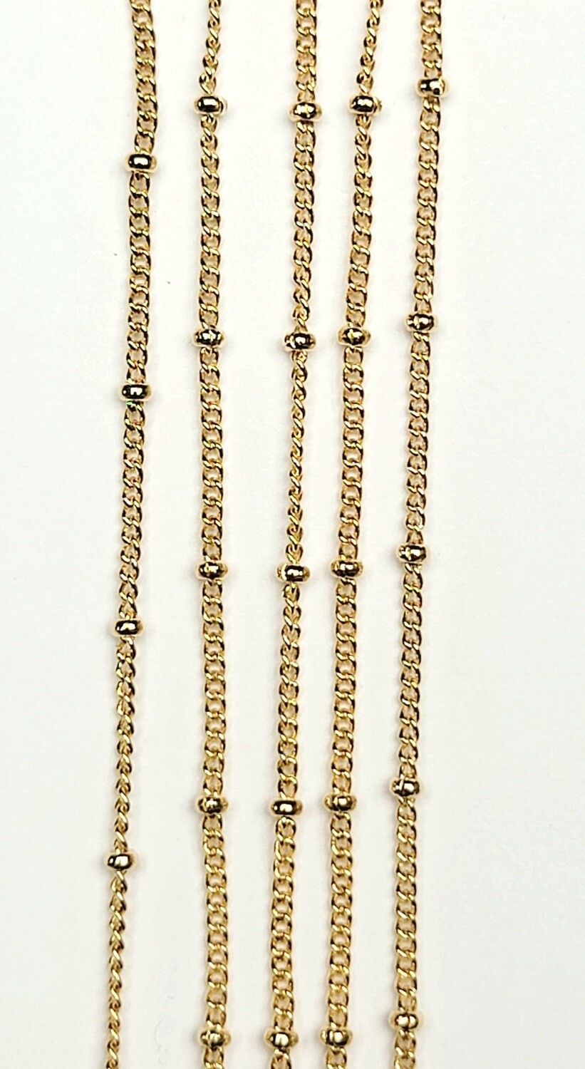 Satellite Chain - Gold Plated *CLOSEOUT* Satellite Chain - Gold Plated *CLOSEOUT*
