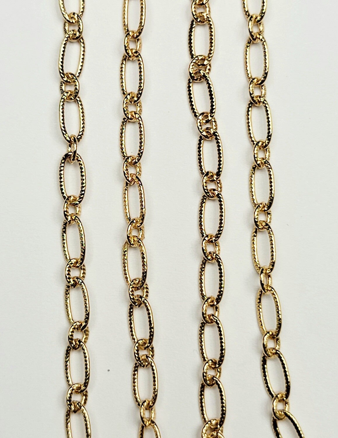 Cable Chain Oval - Gold Plated
