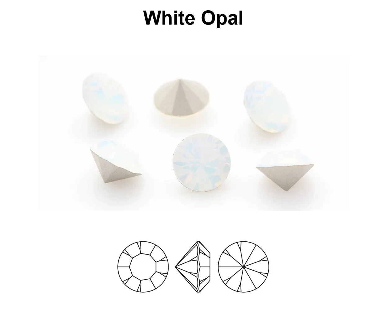 ss39 White Opal