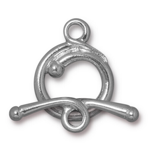 Toggle Renaissance Clasp White Bronze Plated Toggle Renaissance Clasp White Bronze Plated