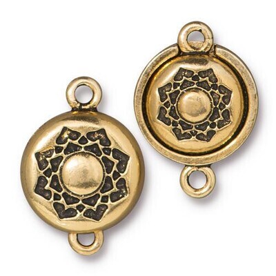 Lotus Magnet Clasp Antique Gold Lotus Magnet Clasp Antique Gold