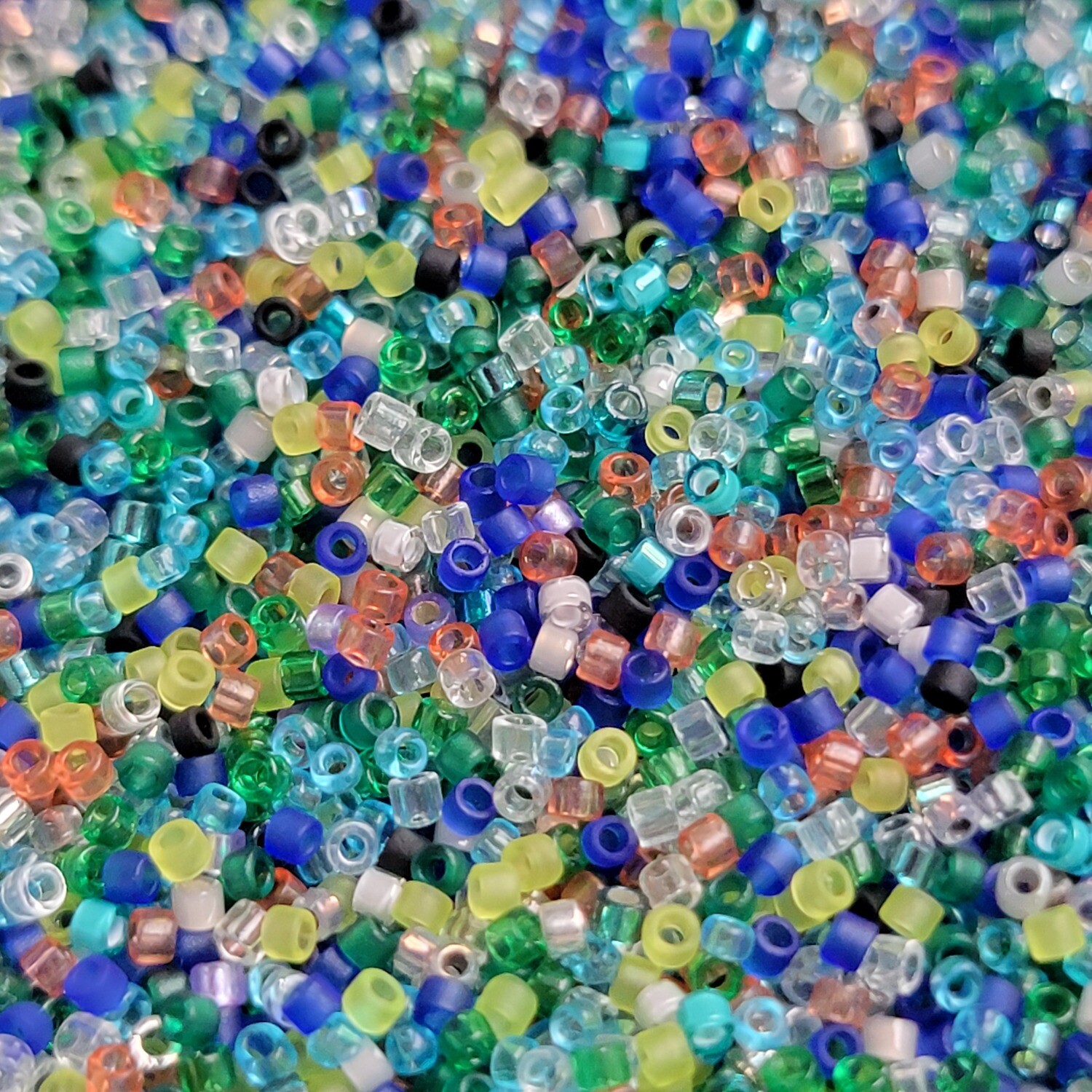 11/0 Delica Mix - Sea Glass