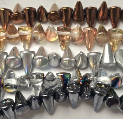 8X5mm Spike Beads CLICK HERE