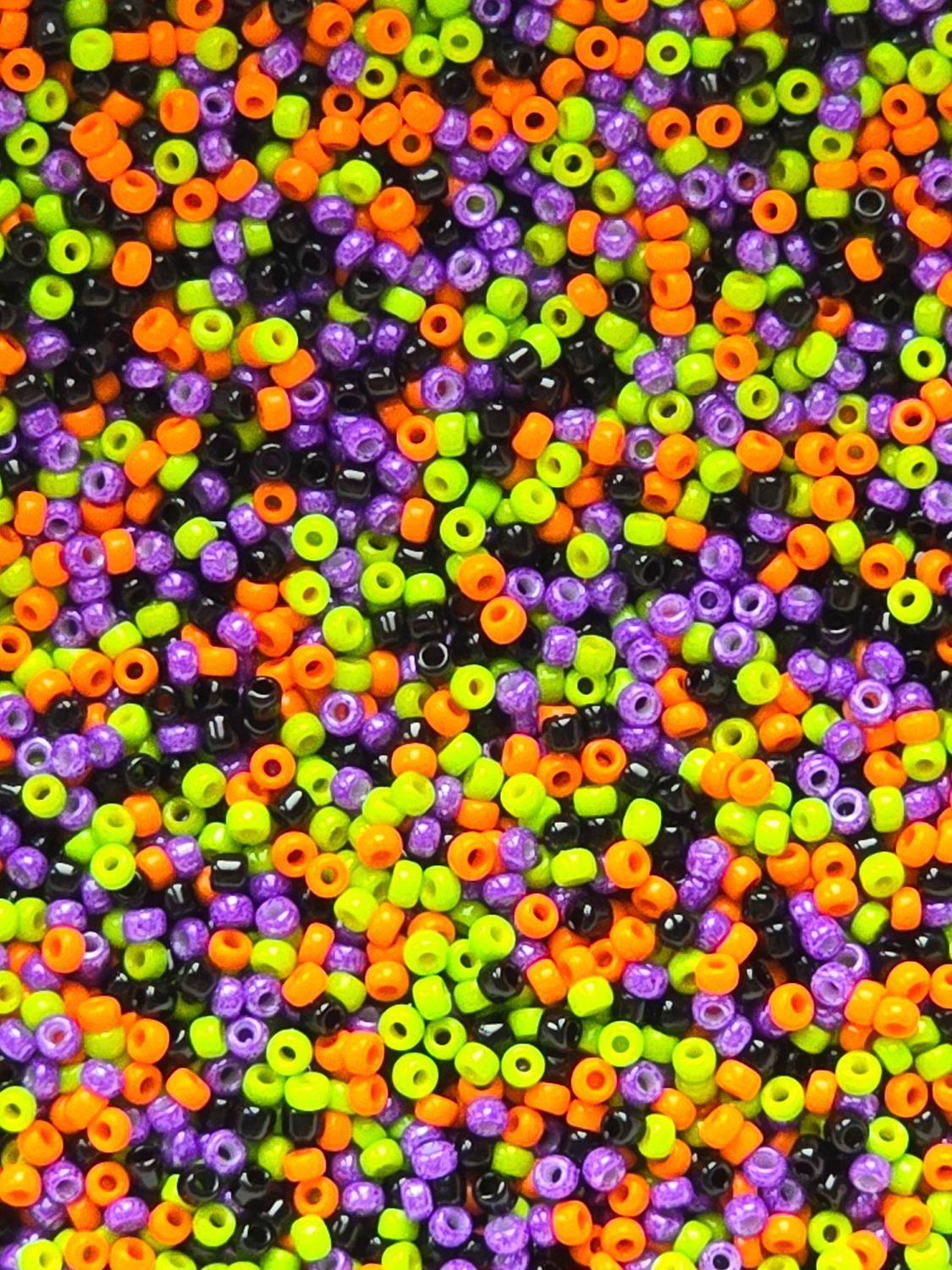 11/0 Seed Bead Mix: Trick or Treat