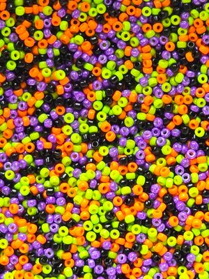 11/0 Seed Bead Mix: Trick or Treat