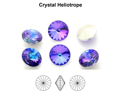14mm Heliotrope - Primero Rivoli