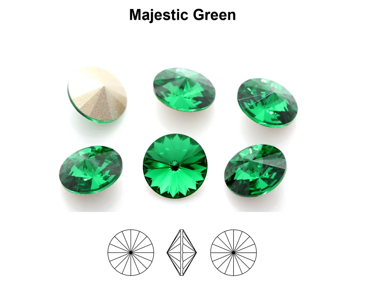 14mm Majestic Green - Primero Rivoli