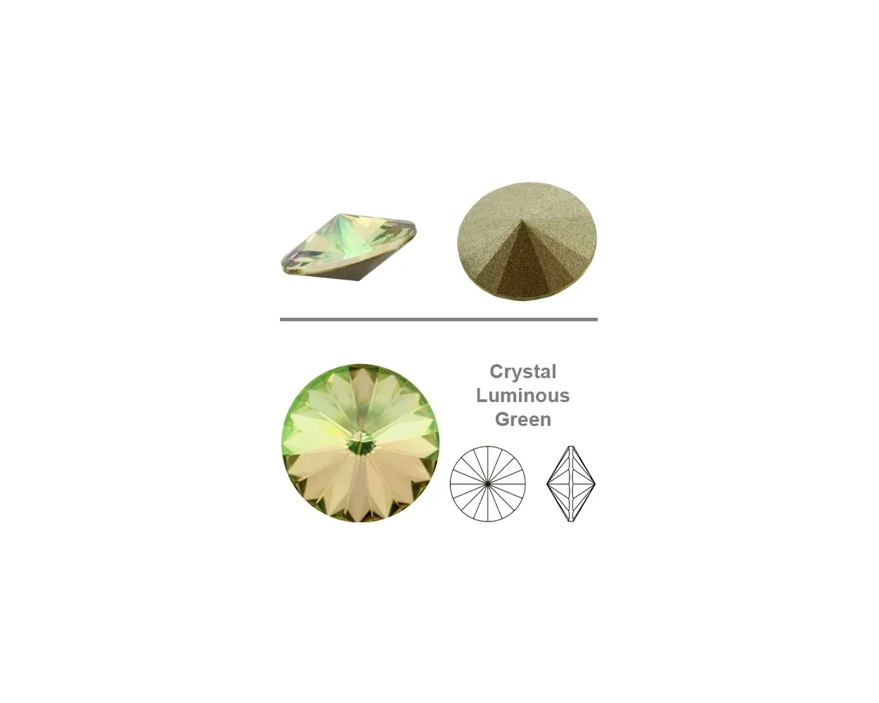 14mm Luminous Green - Primero Rivoli