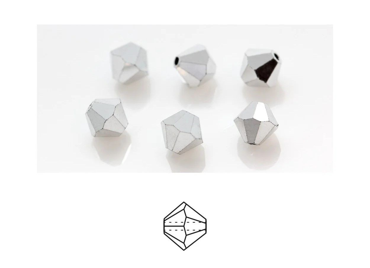 6mm Bicone Crystals: Labrador Full