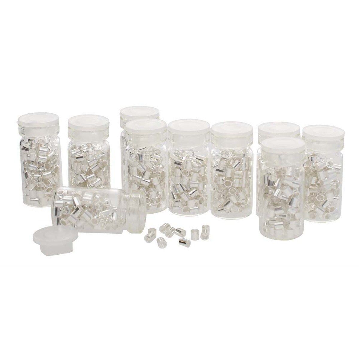 Crimps: 2x2 Silver Plated TCB20S-GT