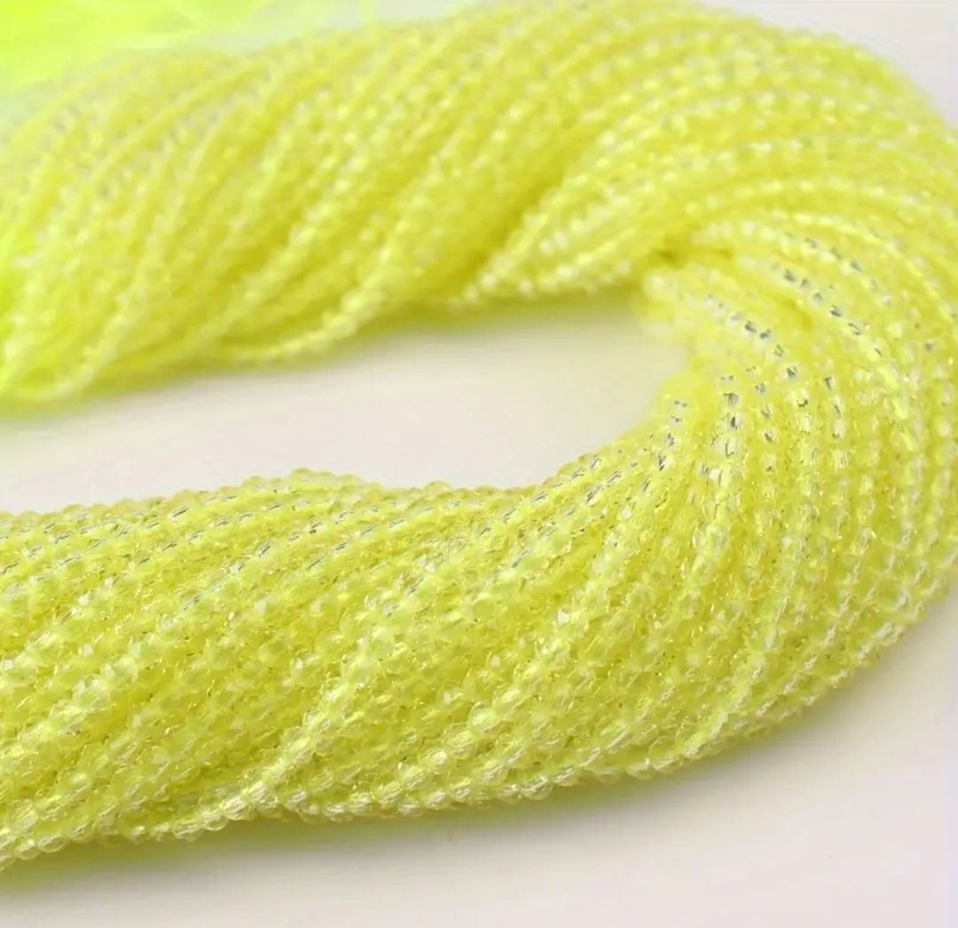 2mm CZ Lemon Yellow 2mm CZ Lemon Yellow