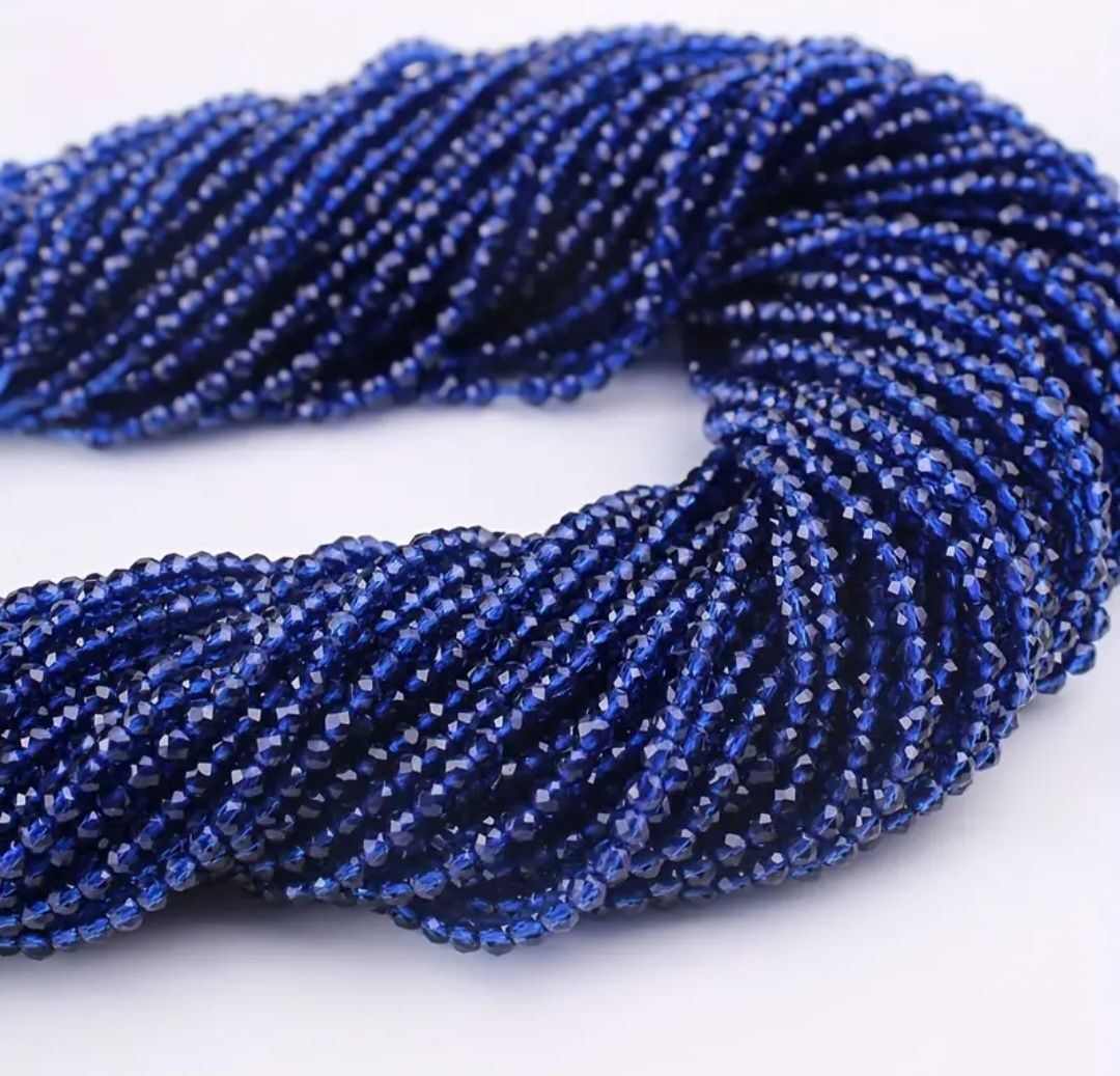 2mm CZ Navy Blue 2mm CZ Navy Blue