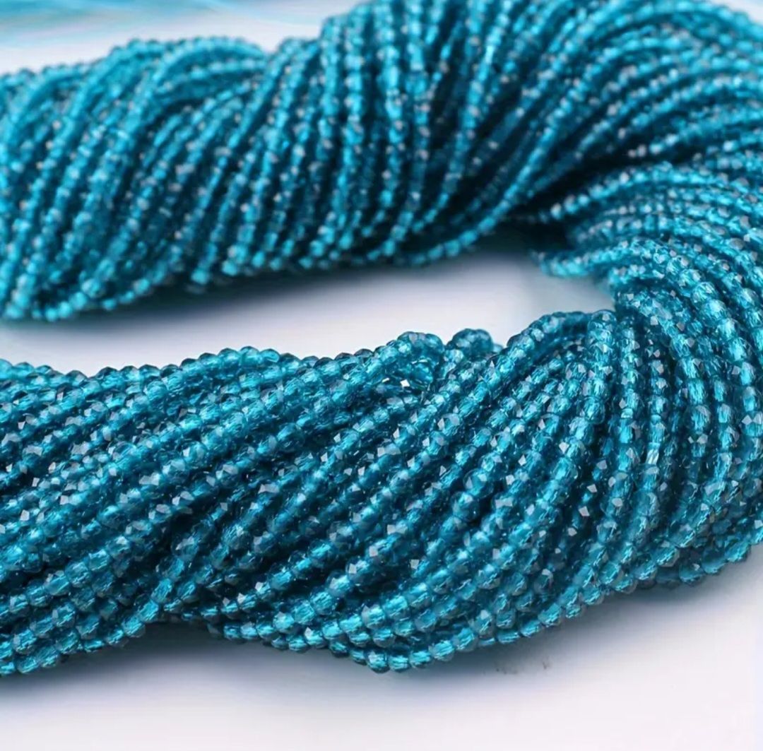 2mm CZ Aquamarine 2mm CZ Aquamarine